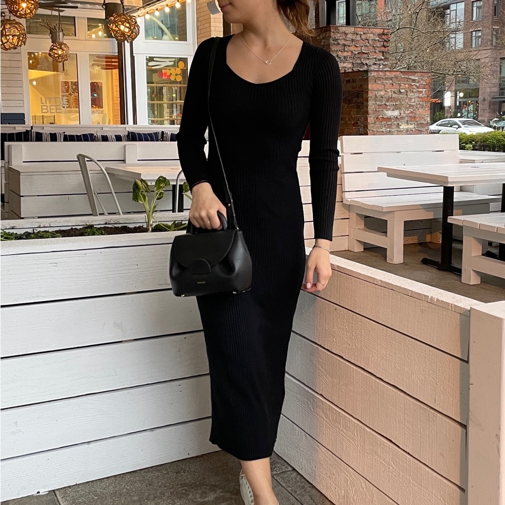 Abercrombie and Fitch Midi Sweater Dress